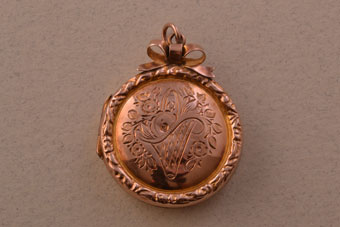 Gold Victorian Locket