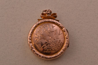 Gold Victorian Locket