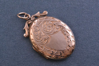 Gold Victorian Locket