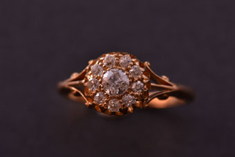 Gold Edwardian Ring