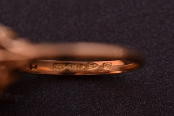 Gold Edwardian Ring