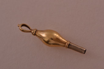 Gold Victorian Watch Key