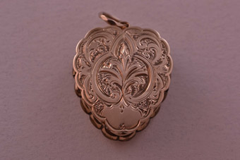 Gold Victorian Locket