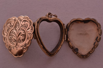 Gold Victorian Locket