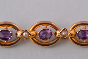 Gold Victorian Bracelet