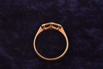 Gold And Platinum Ring