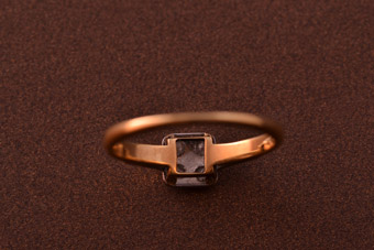 Gold Art Deco Ring