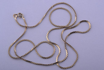 10ct Gold Link Chain