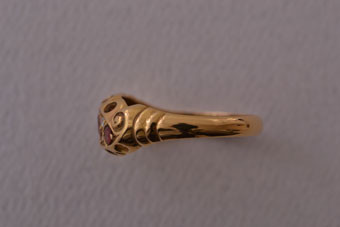 Gold Edwardian Ring 