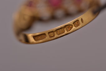 Gold Edwardian Ring 