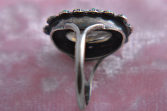 Silver Victorian Ring 