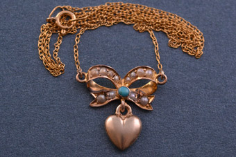 Gold Victorian Necklace