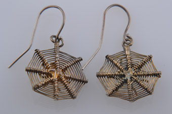 Victorian Spider Earrings
