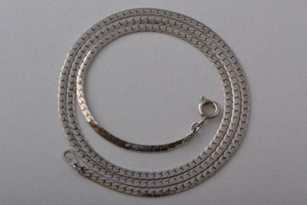 Gold Flat-Link Chain