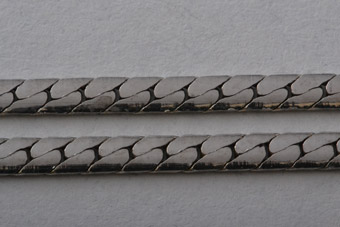 Gold Flat-Link Chain