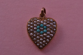 Gold Victorian Pendant