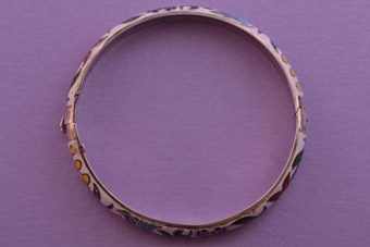 Vintage Floral Bangle