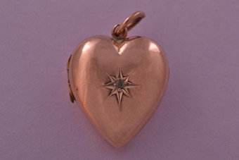 Gold Edwardian Locket