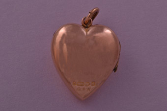 Gold Edwardian Locket