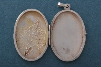 Silver Vintage Locket