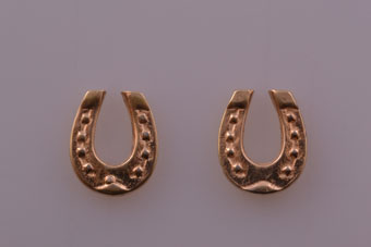 Gold Stud Earrings