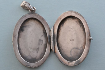 Silver Vintage Locket