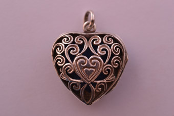 Silver Vintage Locket