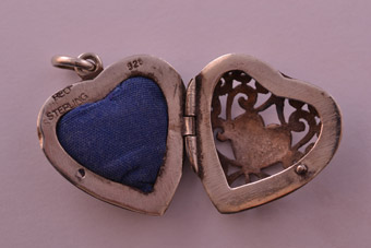 Silver Vintage Locket