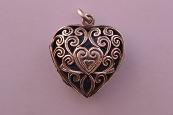 Silver Vintage Locket