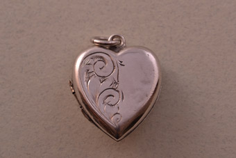 Silver Vintage Locket