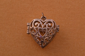 Silver Heart Locket