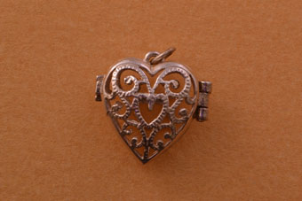 Silver Heart Locket