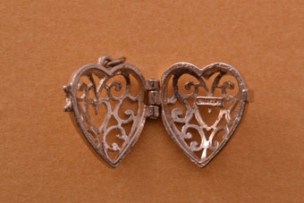 Silver Heart Locket