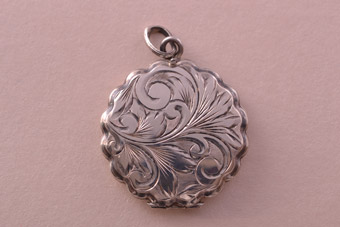 Silver Vintage Locket