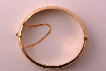 Gold Vintage Bangle