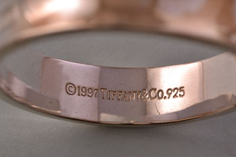 Silver Tiffany Bangle