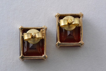 Gold Stud Earrings