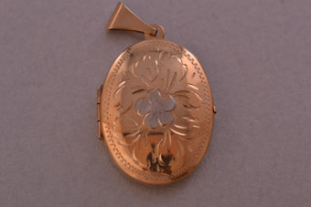 Gold Modern Locket