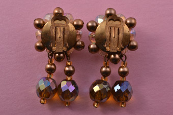 Clip On Drop Earrings