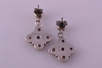 Silver Stud Earrings