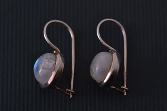 Silver Modern Earrings