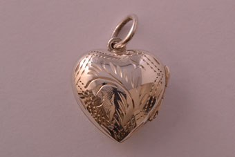 Silver Modern Locket